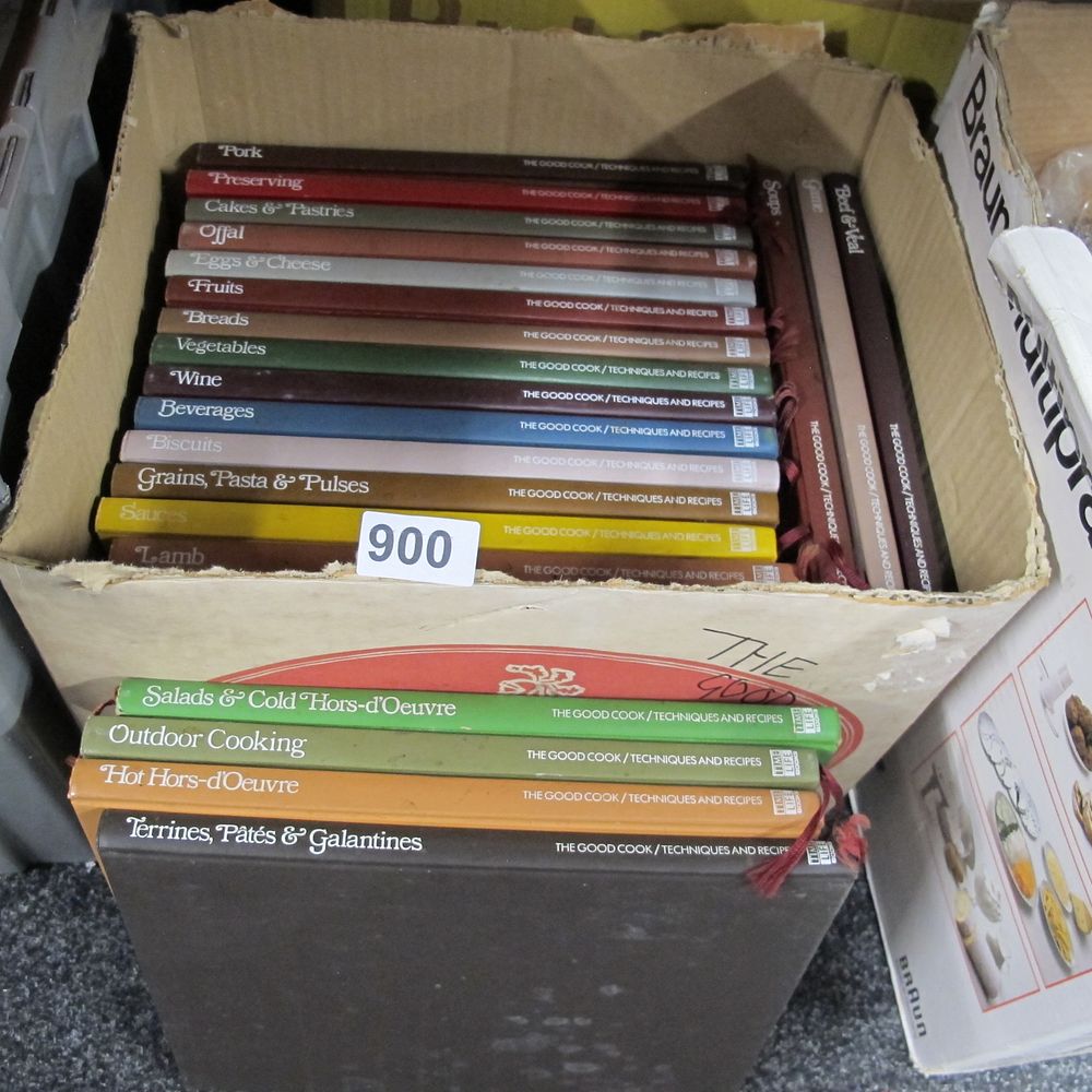 Lot 900: Olney, Richard (Ed.). The Good Cook: Techniques and...