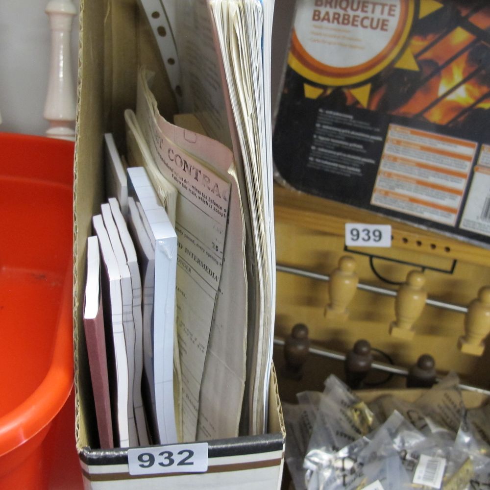 Lot 932: An Assortment of Booklets and Printed Documents relating...