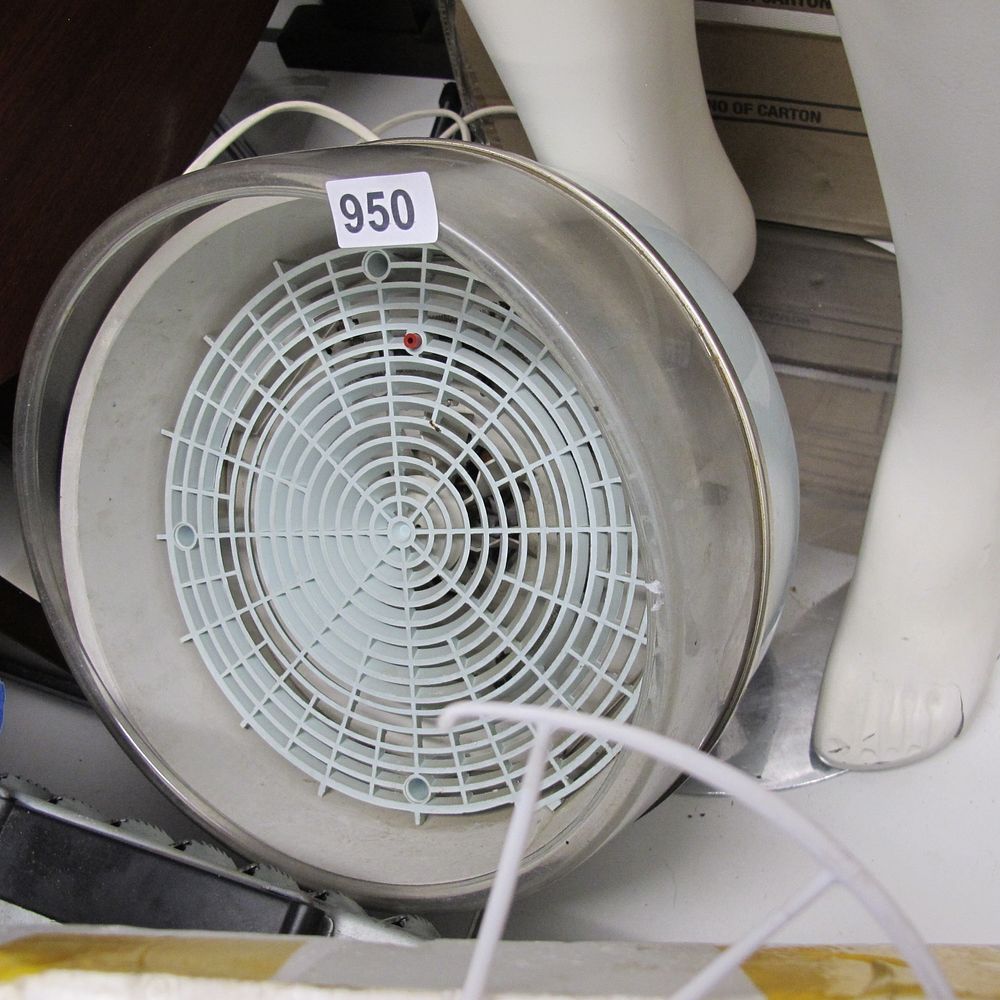 Lot 950: A mid-20th century Space Age style hair dryer...