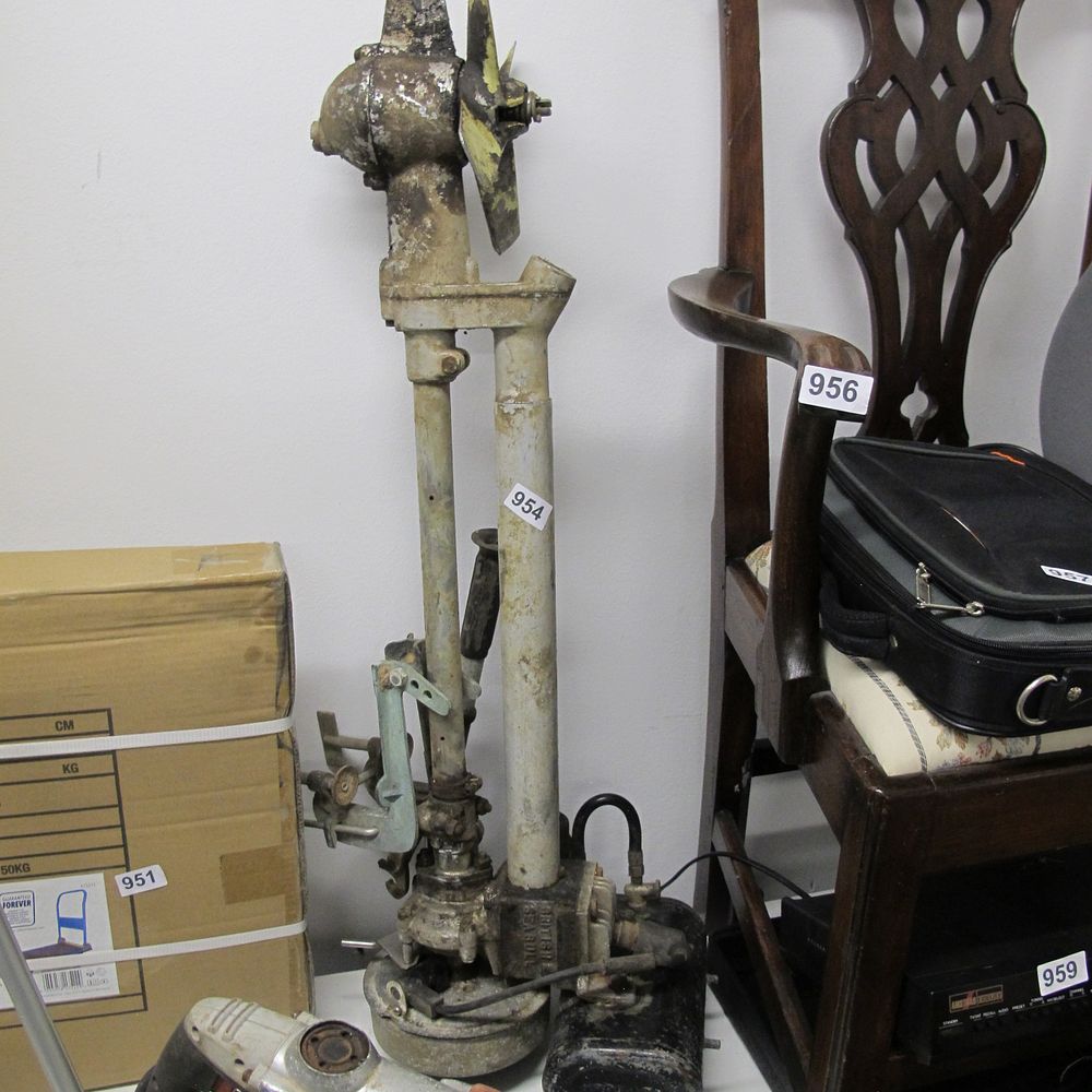 Lot 954: British Seagull Vintage Outboard Boat Motor