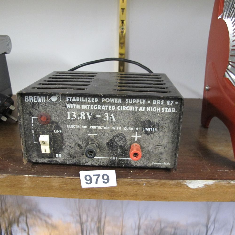Lot 979: Bremi BRS 27 Stabilised Power Supply