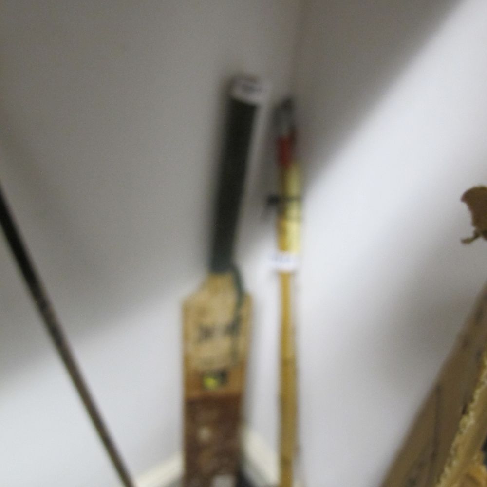 Lot 1011: A cricket bat