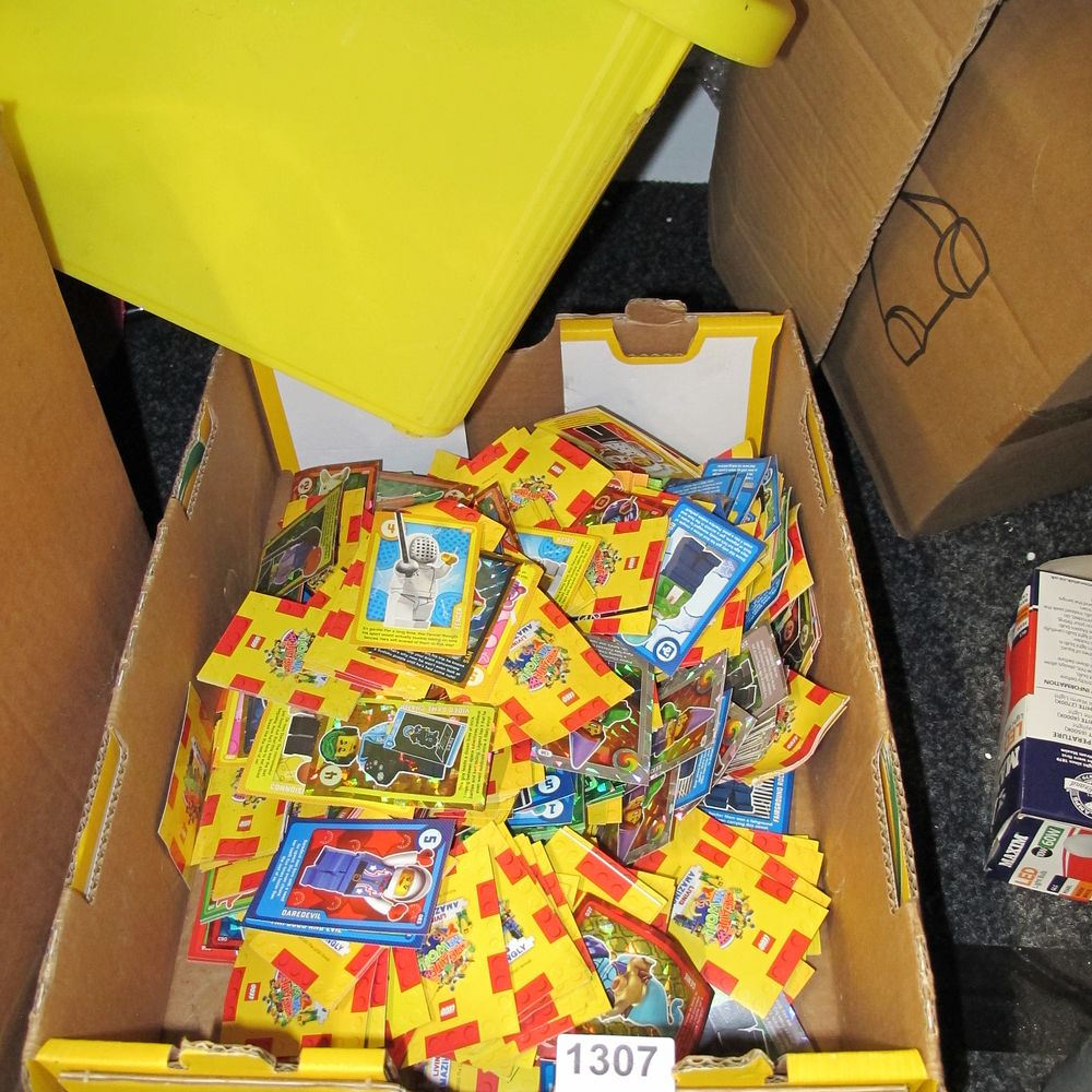 Lot 1307: A Collection of LEGO Sainsbury's Promotional Trading Cards