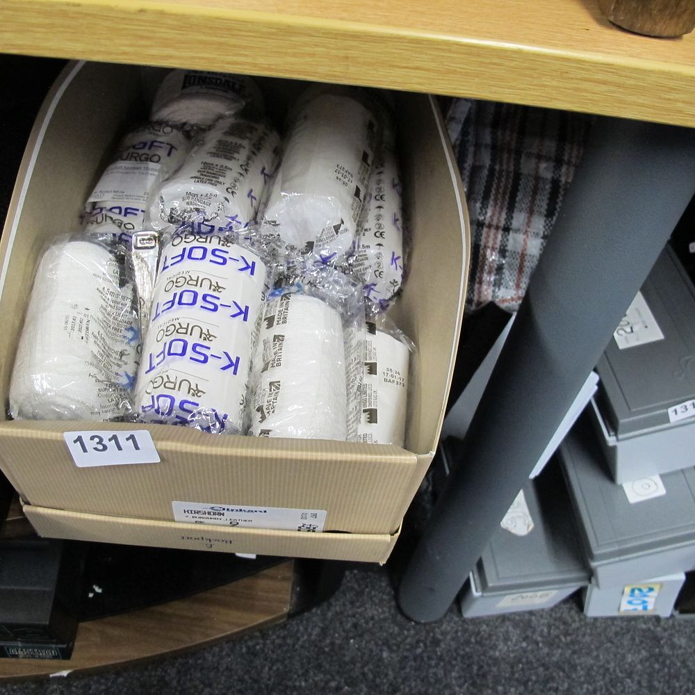 Lot 1311: A Collection of Urgo Medical K-Soft Sub-Bandage Wadding...