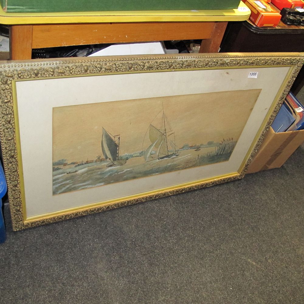 Lot 1355: British or Dutch School, Late 19th or Early...