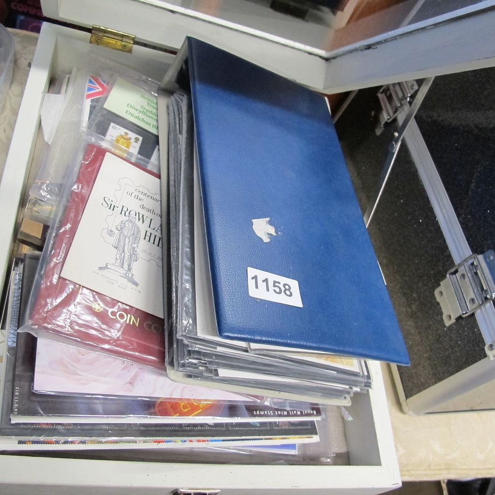 Lot 1158: A Collection of Philatelic and Numismatic Ephemera and...