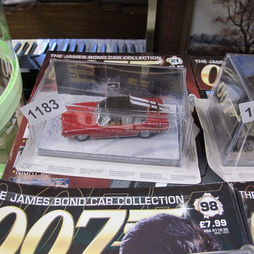 Lot 1183: A 1:43 Scale Die-Cast Mercury Cougar Model Car,...
