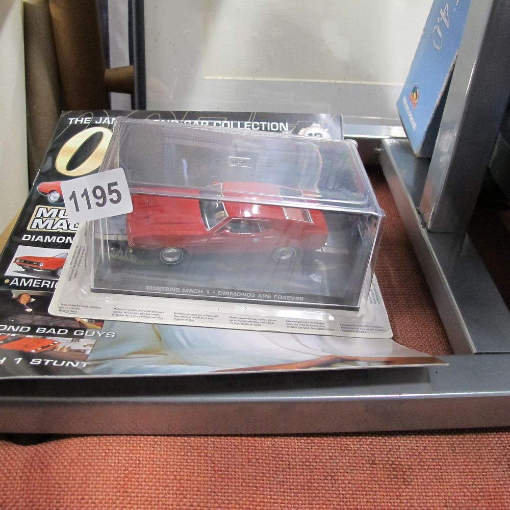 Lot 1195: The James Bond Car Collection Ford Mustang Mach...