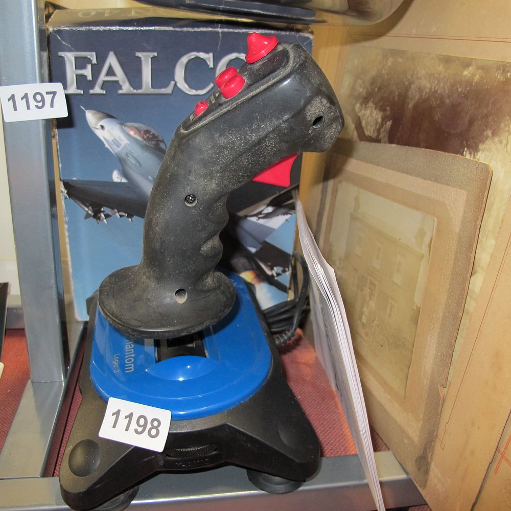 Lot 1198: Logic3 Phantom Flight Stick Joystick Controller