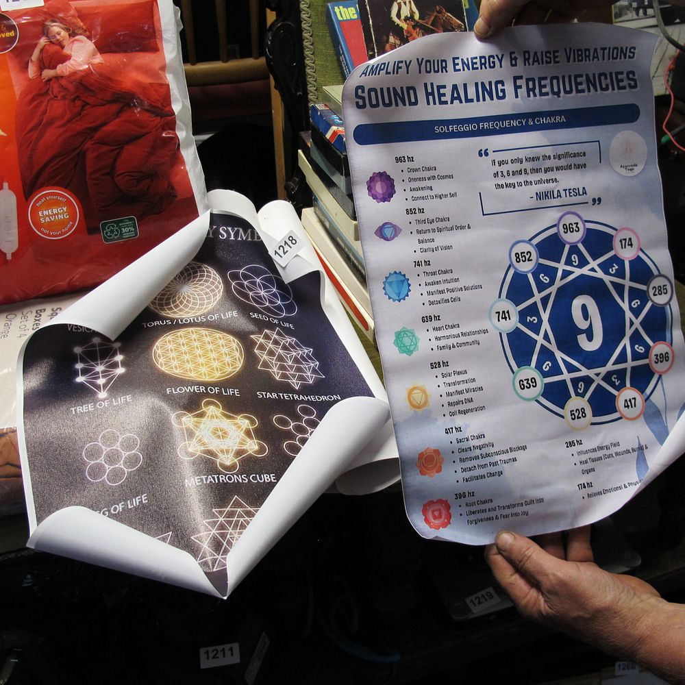 Lot 1218: A Trio of Contemporary New Age Educational Posters...
