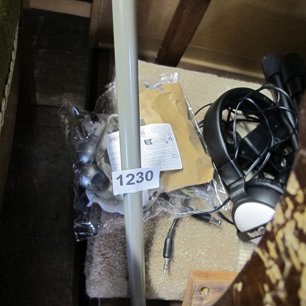 Lot 1230: A Collection of Audio and Musical Accessories including...