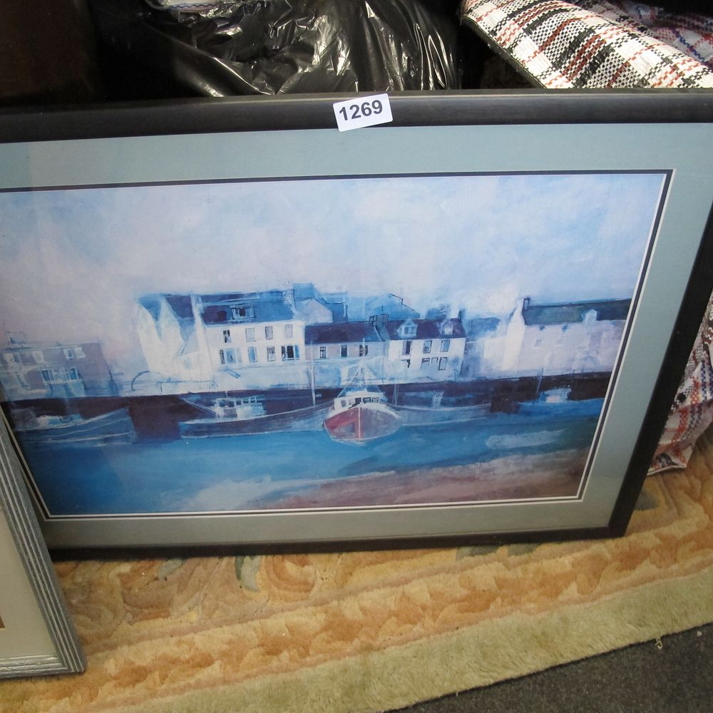 Lot 1268: In the Style of John M. Boyd, Harbour...