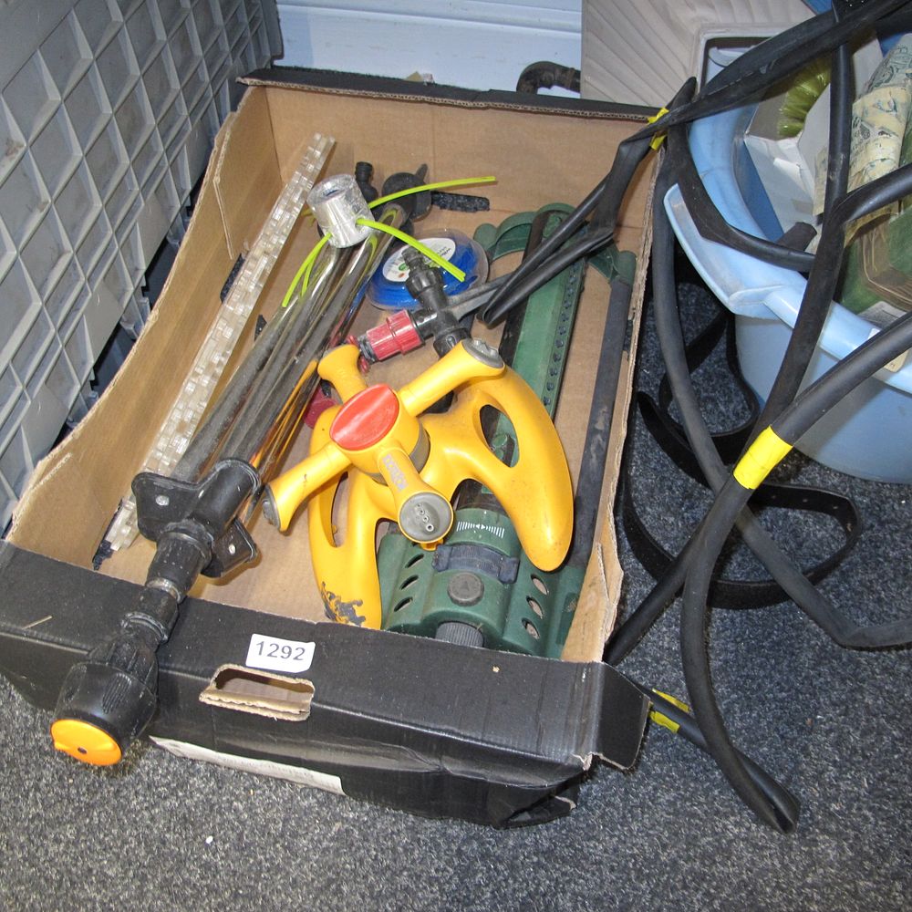 Lot 1292: A Collection of Garden Sprinklers and Watering Accessories...