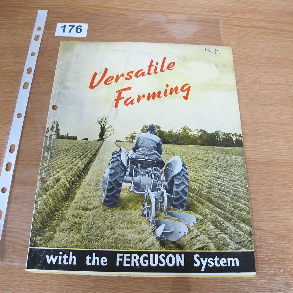 Lot 176: A Vintage Ferguson System Versatile Farming Agricultural Promotional...