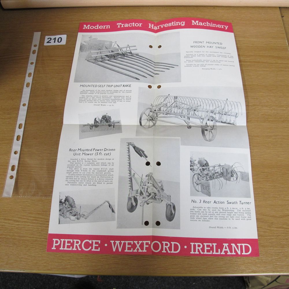 Lot 210: A Pierce of Wexford Sales Brochure for Modern...