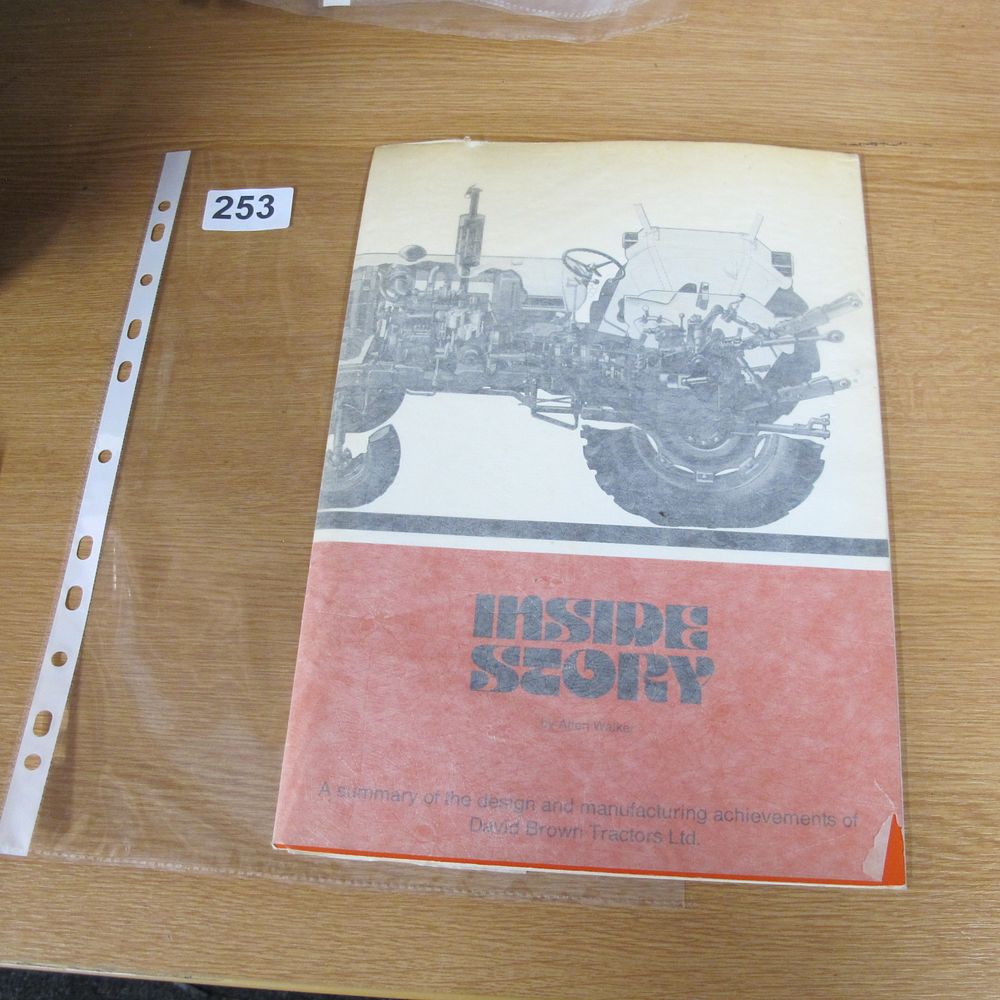 Lot 253: A Vintage David Brown Tractors Ltd Promotional Booklet...
