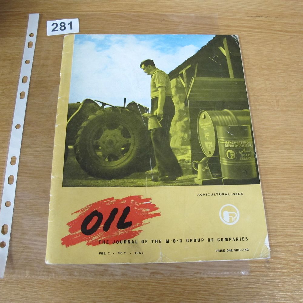 Lot 281: OIL: The Journal of the M·O·R Group of...