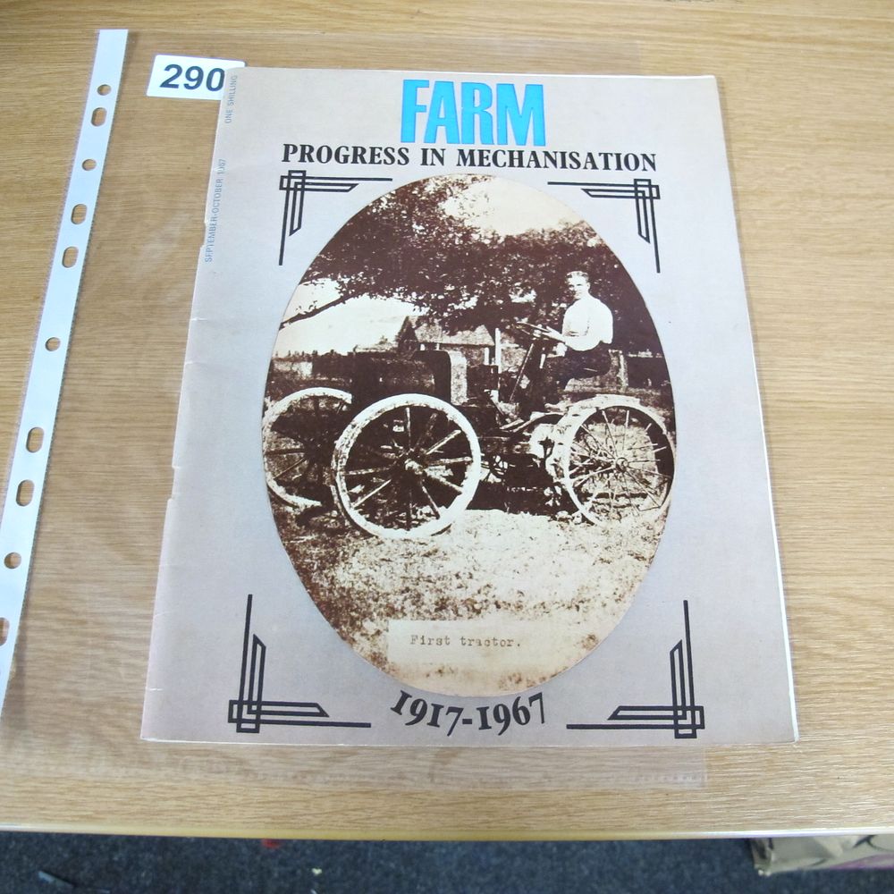 Lot 290: A Commemorative Edition of Farm Magazine, Progress in...