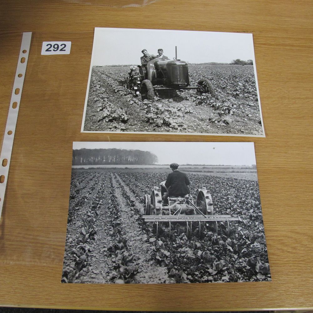 Lot 292: A Pair of Vintage Black and White Photographs...