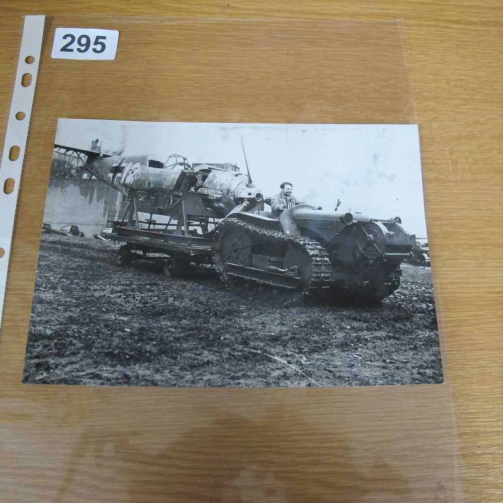 Lot 295: A Vintage Black and White Photograph of a...