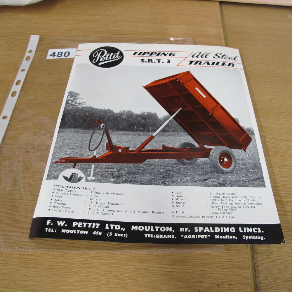 Lot 480: A Vintage F. W. Pettit Ltd All Steel...