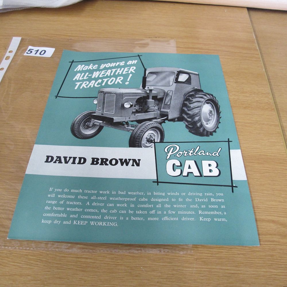 Lot 510: A Vintage Portland Cab Advertising Flyer for David...