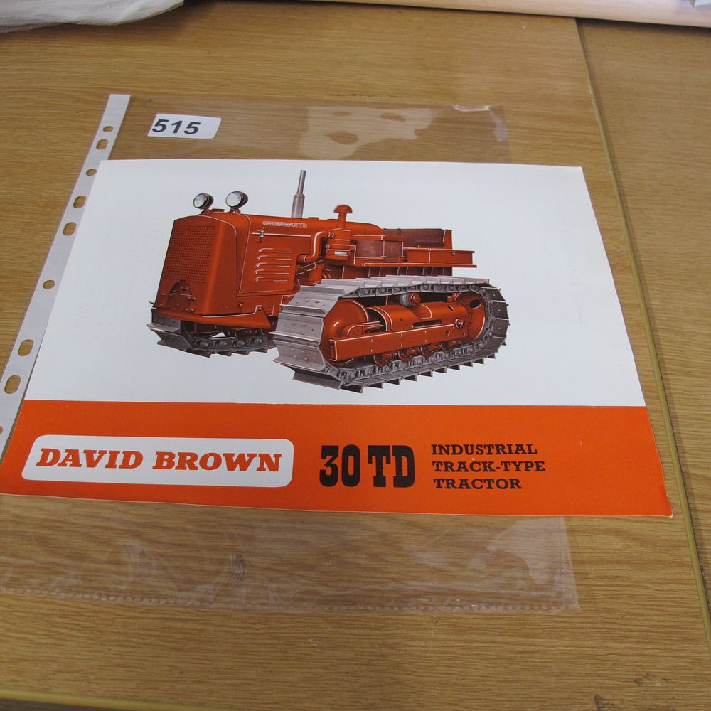 Lot 515: A Vintage David Brown 30 TD Industrial Track-Type...