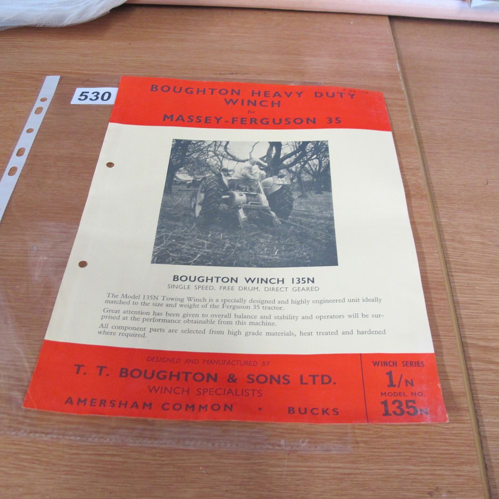 Lot 530: A Vintage T. T. Boughton & Sons Ltd....