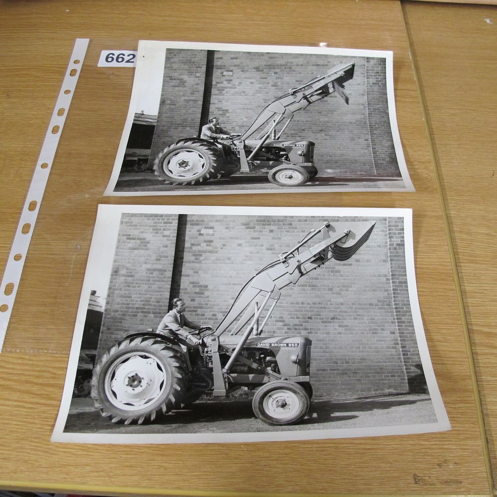 Lot 662: A Pair of Vintage Black and White Photographs...