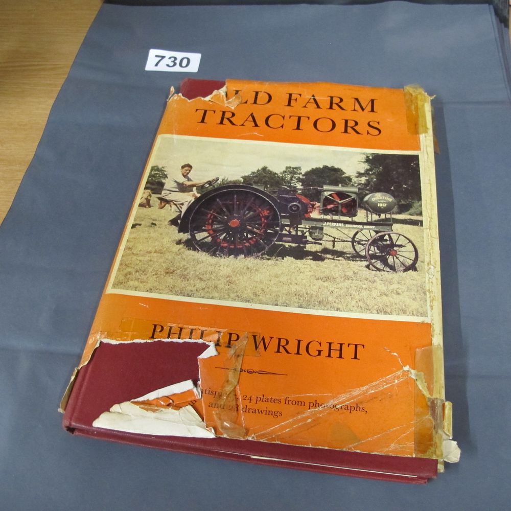 Lot 730: Old Farm Tractors by Philip Wright
