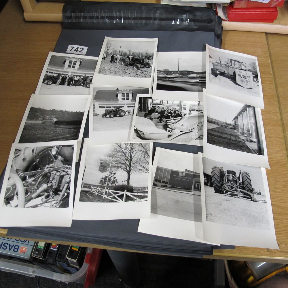 Lot 742: A Collection of Mid-20th-Century Black and White Agricultural...