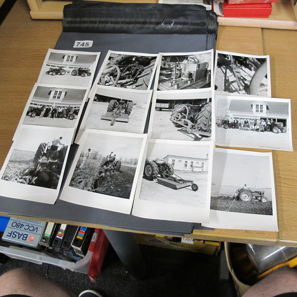 Lot 745: A Collection of Vintage Black and White Photographs...
