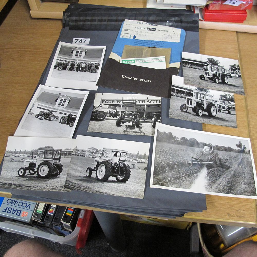 Lot 747: A Group of Vintage Black and White Photographs...