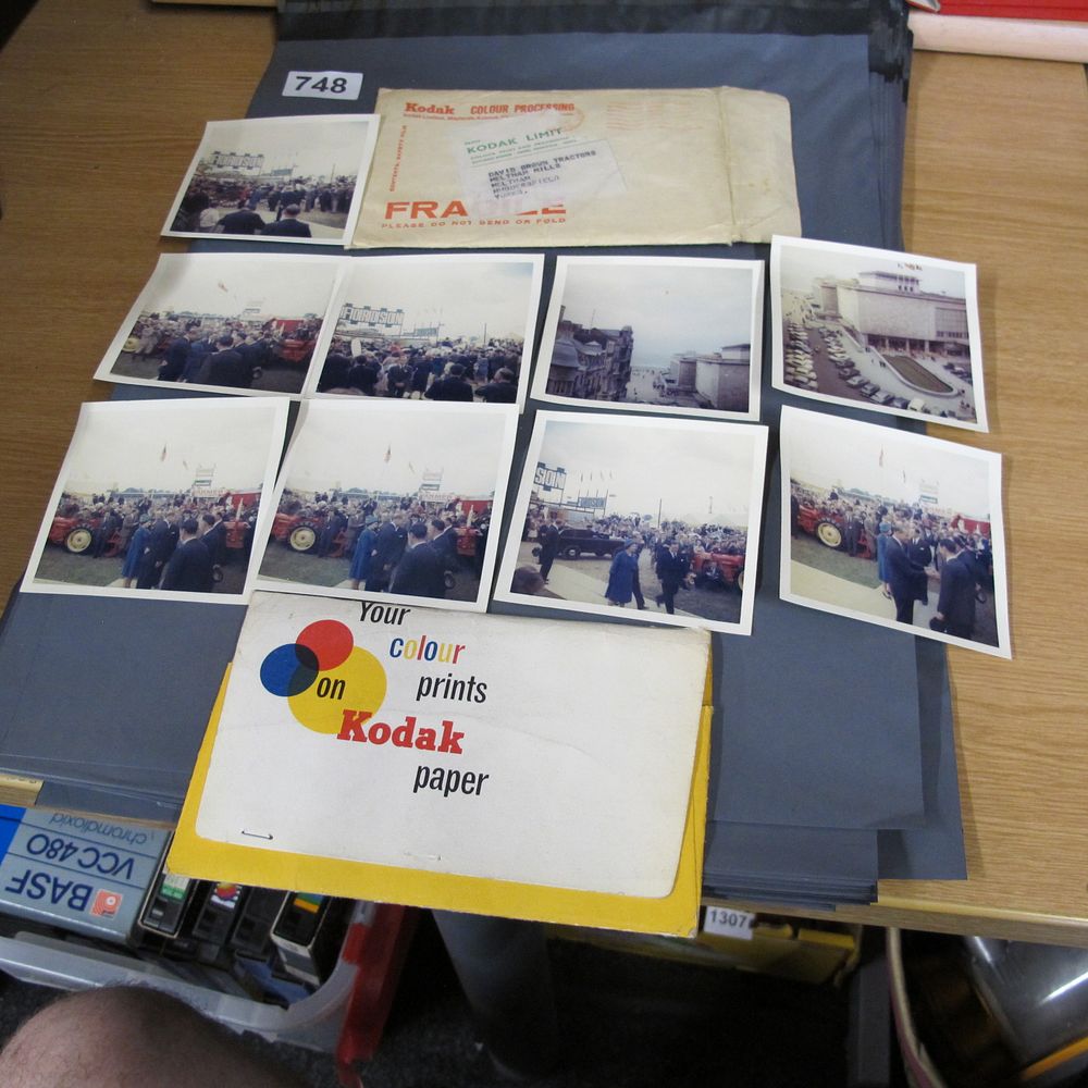 Lot 748: A Collection of Mid-20th Century Colour Photographs and...