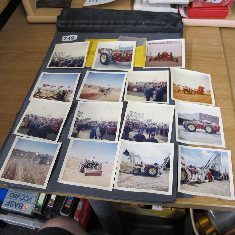 Lot 749: A Collection of Vintage Colour Photographs of Fordson...