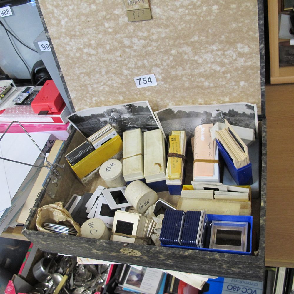 Lot 754: A Collection of Vintage Photographic Slides, Prints, and...