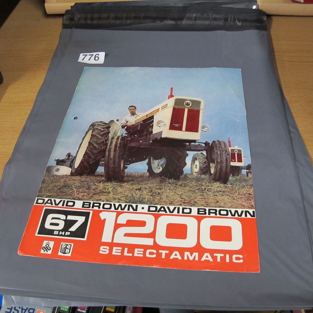 Lot 776: A David Brown 1200 Selectamatic Tractor Promotional Sales...