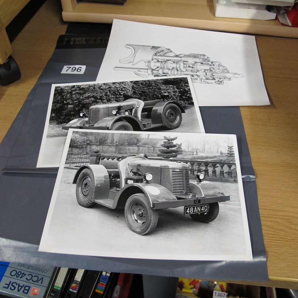 Lot 796: A Trio of David Brown Airfield Tractor Ephemera