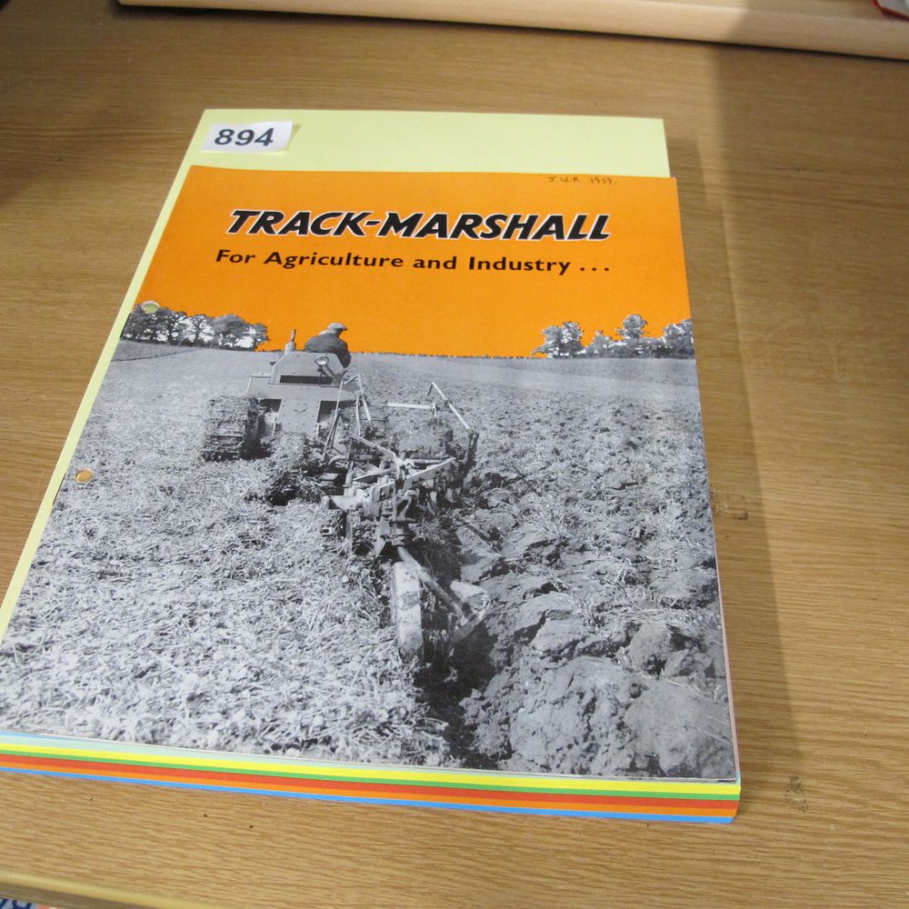 Lot 894: A Collection of Track-Marshall Agricultural and Industrial Promotional...