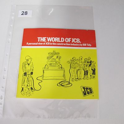 Tidy, Bill. The World of JCB. JCB, c.1980. First Edition.