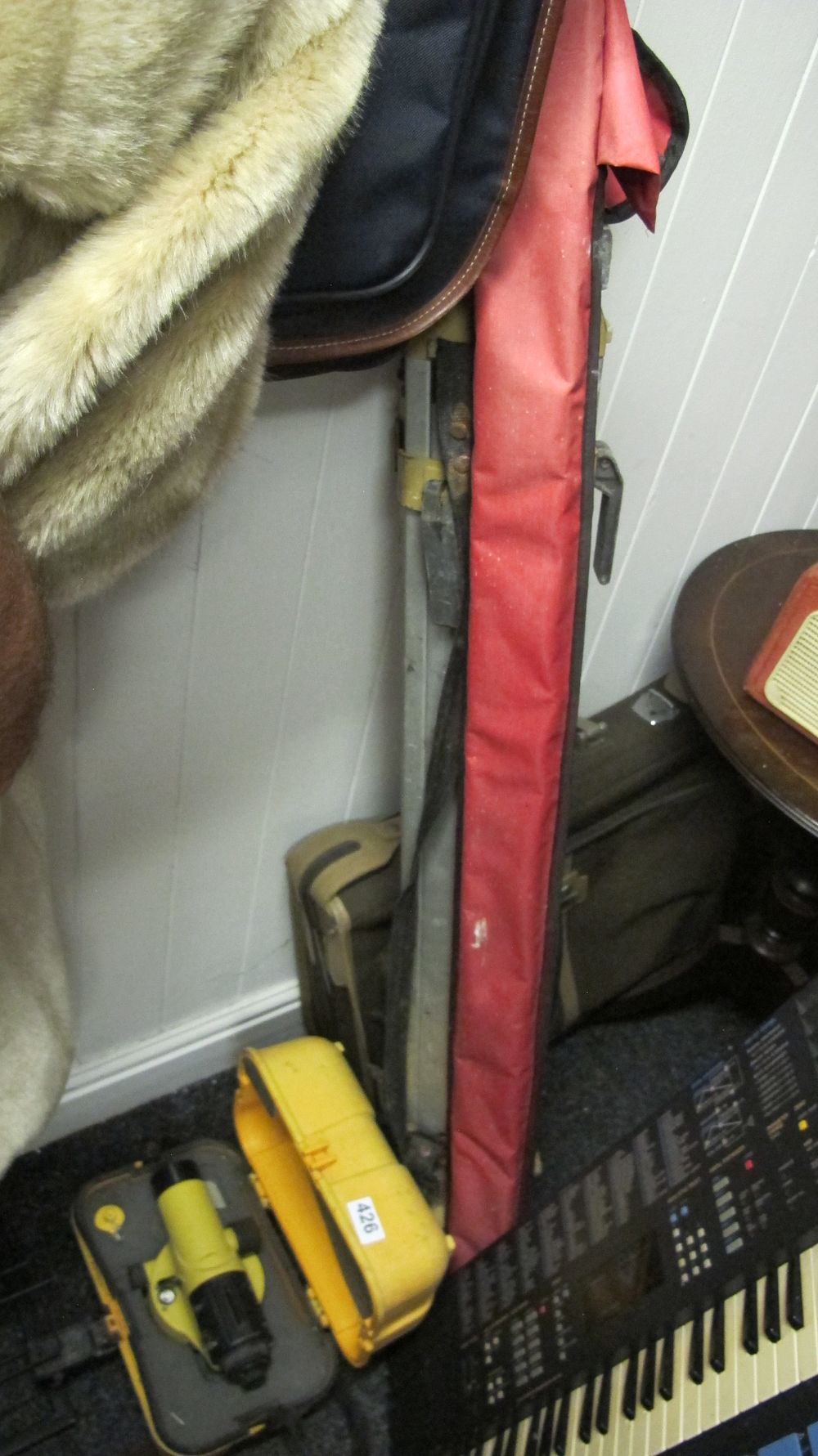 Lot 426: Optical Automatic Level with Fitted Case, Tripod, and Levelling Staff