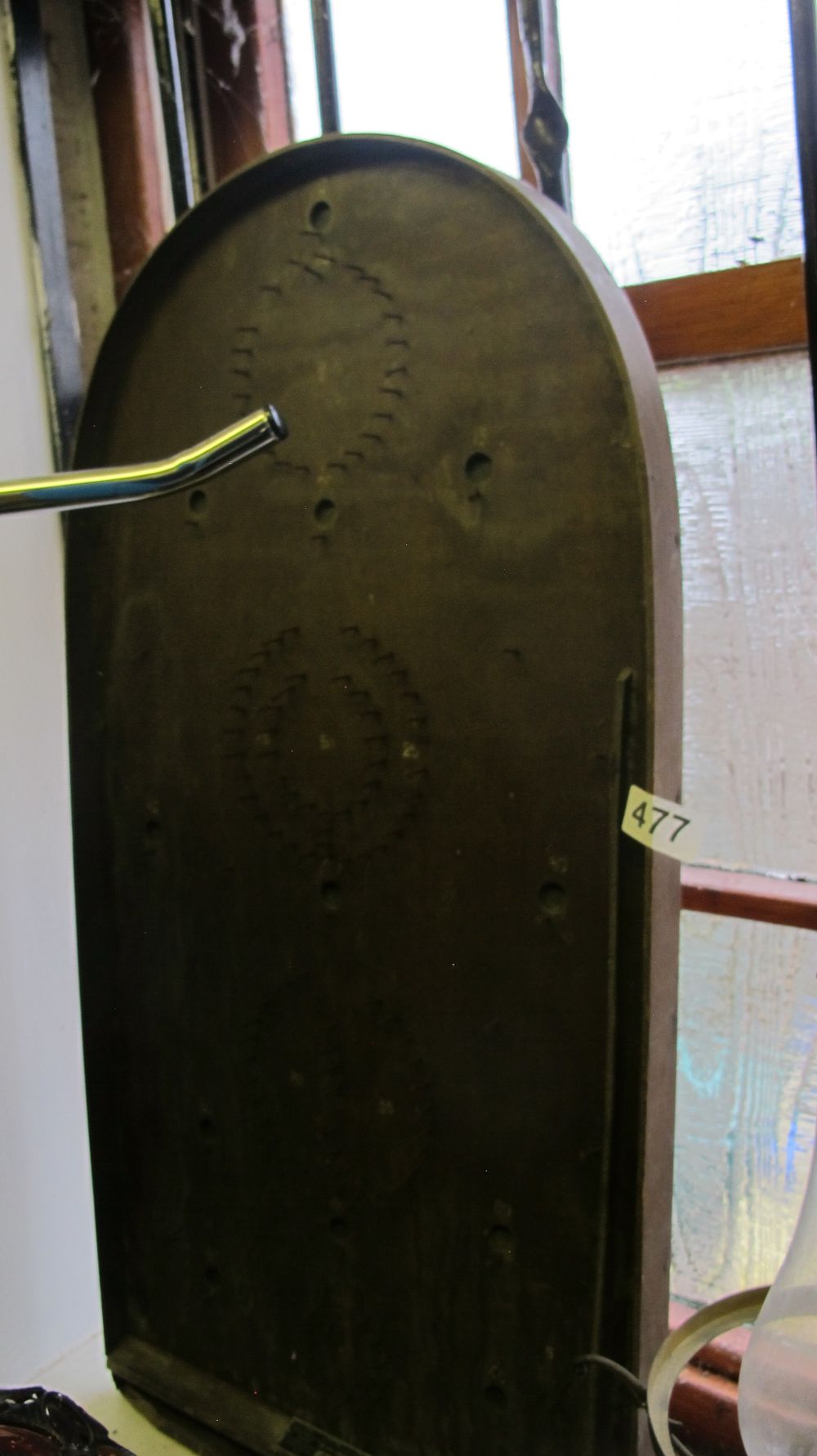 Lot 477: A Vintage Commercial Espresso Machine Work Surface and Drip Tray Component