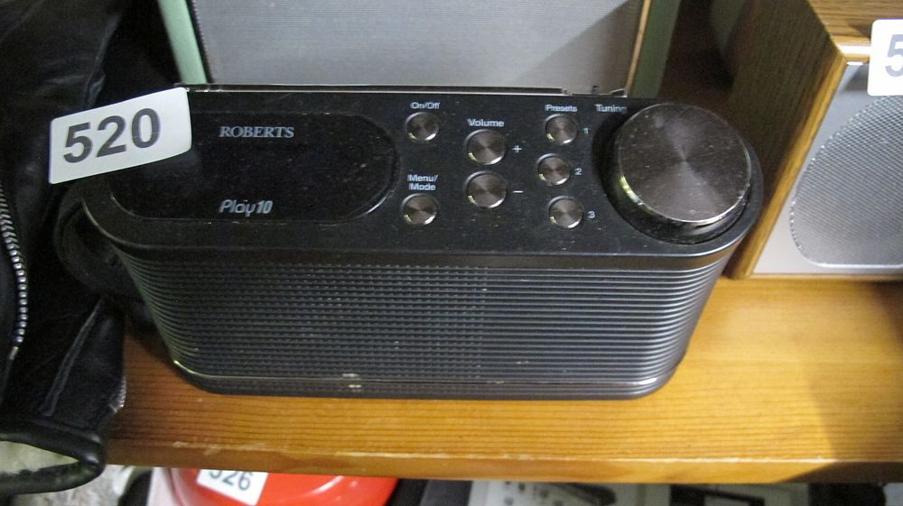 Lot 520: Roberts Play 10 Portable Digital Radio