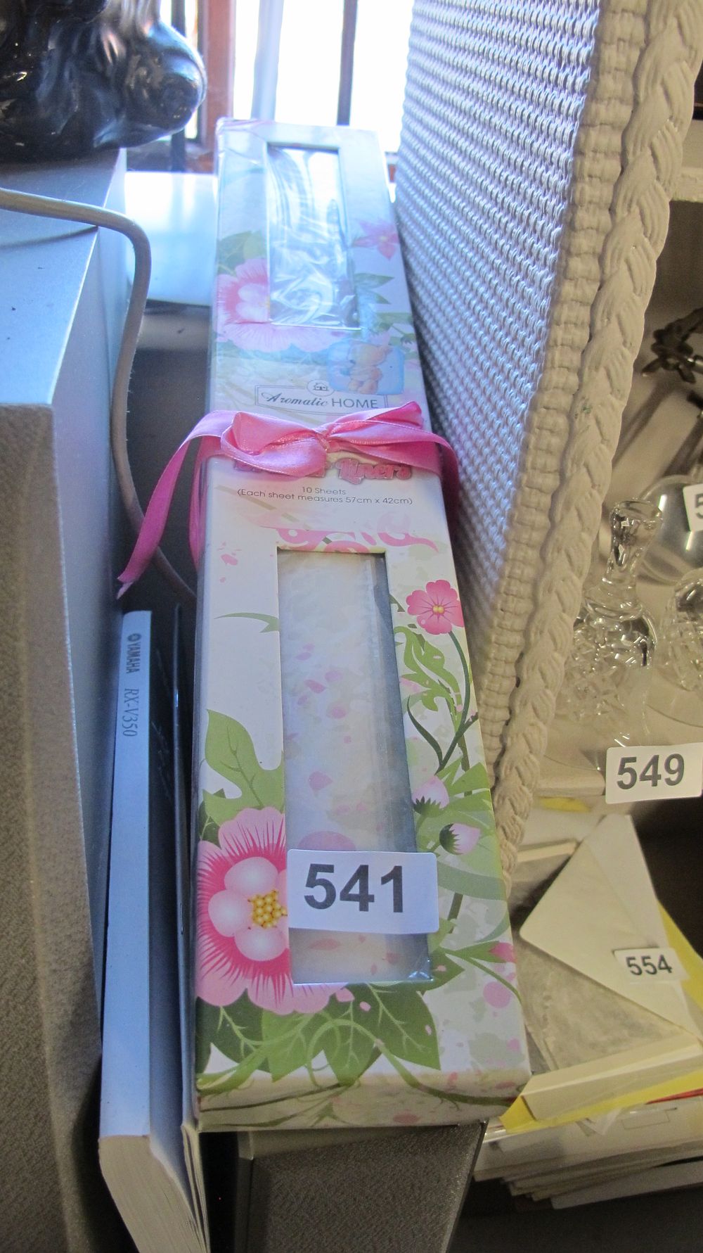 Lot 541: A Boxed Set of Aromatic Home Scented Drawer Liners