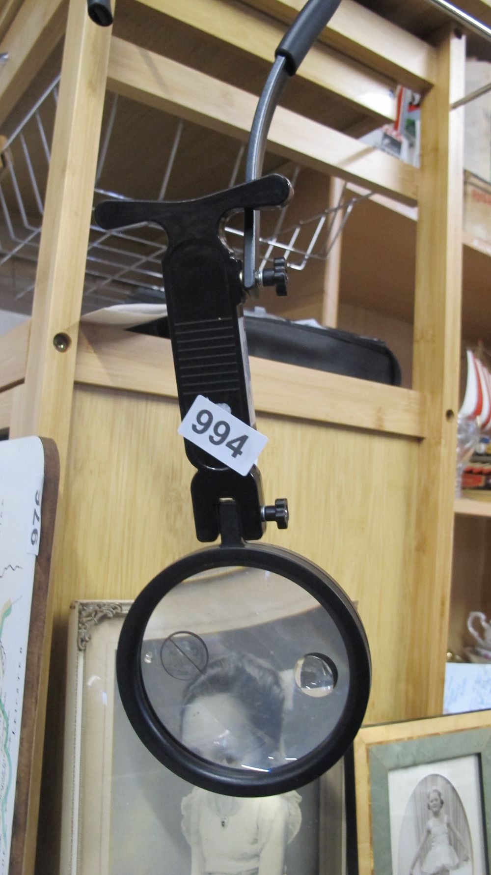Lot 994: Universal Magnifier with Flexible Arm Attachment