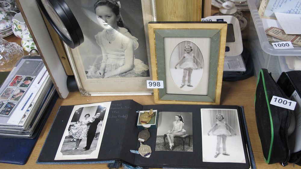 Lot 998: A Collection of Vintage Silver Gelatin Prints, Medals, and Ephemera Relating to Dance, Circa 1961
