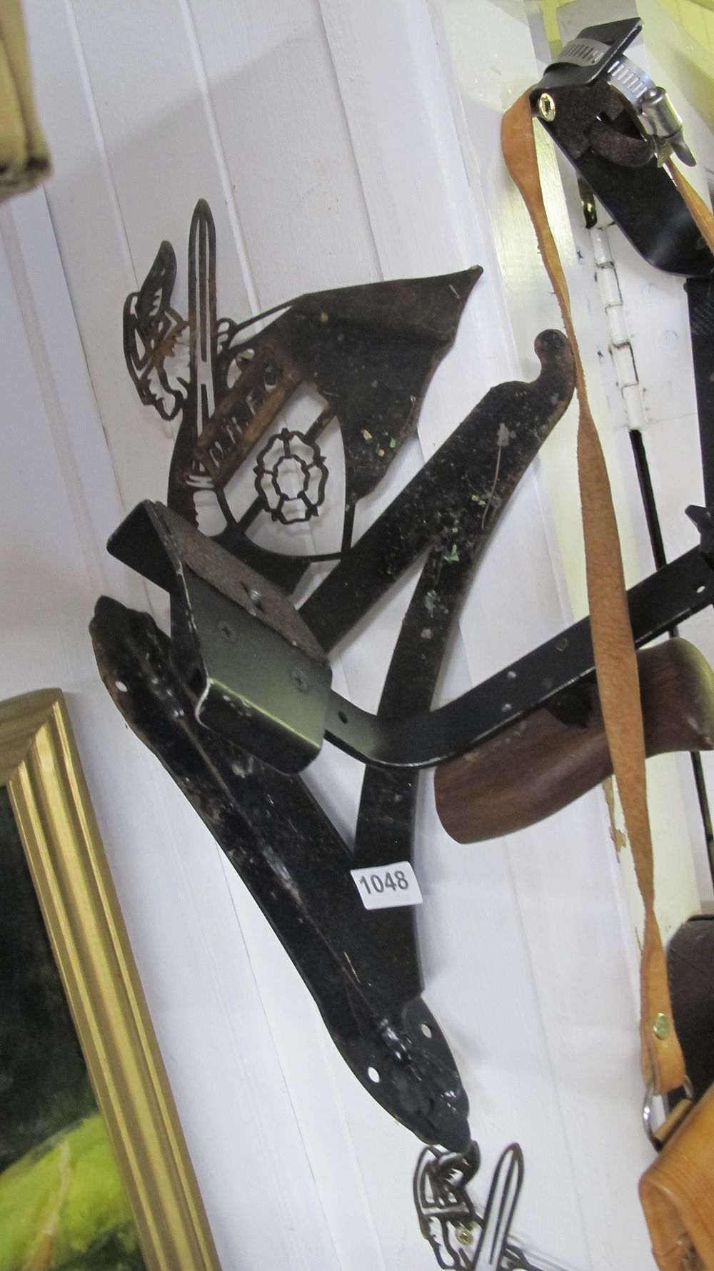 Lot 1048: A Group of Late 19th or Early 20th Century Industrial and Decorative Ironwork