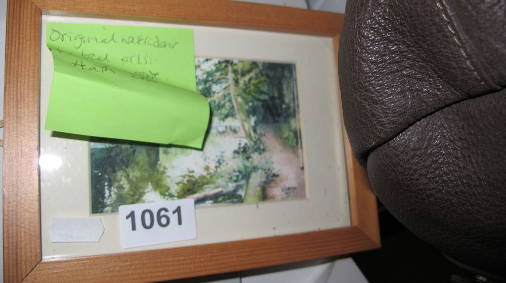 Lot 1061: Heath, Original Watercolour Landscape, 2000