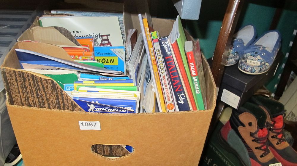 Lot 1067: A Collection of Modern Language Guides, Travel Maps, and Tourist Booklets