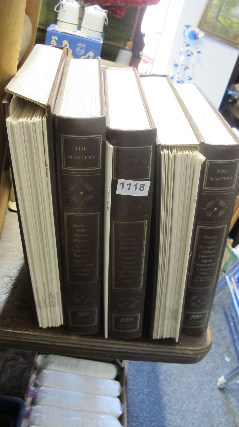 Lot 1118: A Collection of Volumes of The Masters. Purnell & Sons Ltd, circa 1965.